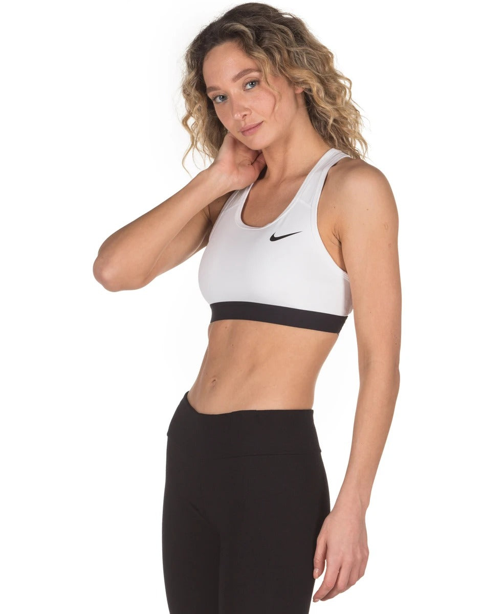 חזיית ספורט נשים - לבן